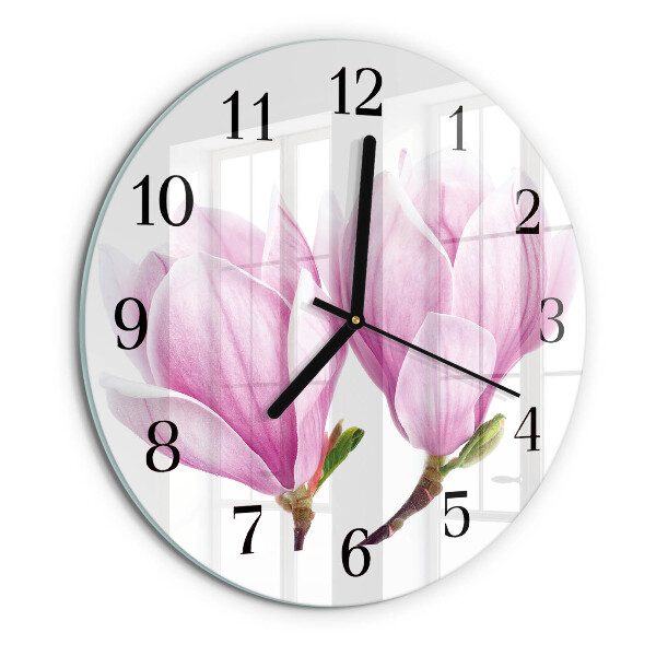 Reloj de pared redondo Magnolia