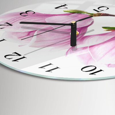 Reloj de pared redondo Magnolia