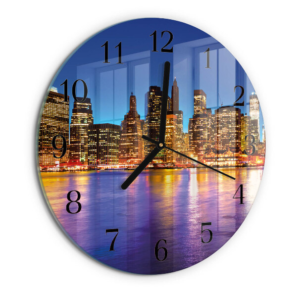 Reloj de pared redondo Horizonte