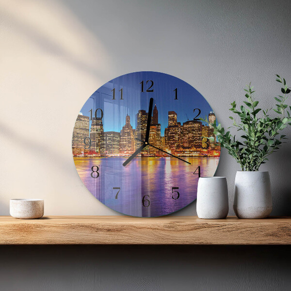 Reloj de pared redondo Horizonte
