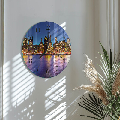 Reloj de pared redondo Horizonte
