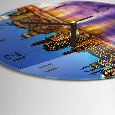 Reloj de pared redondo Horizonte