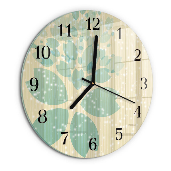 Reloj de pared redondo Abstracción