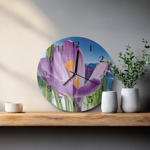 Reloj de pared redondo Primavera