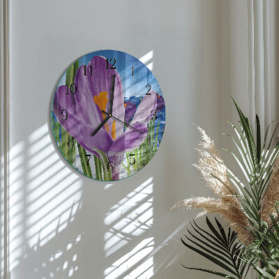 Reloj de pared redondo Primavera