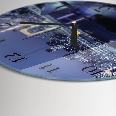 Reloj de pared redondo Puente