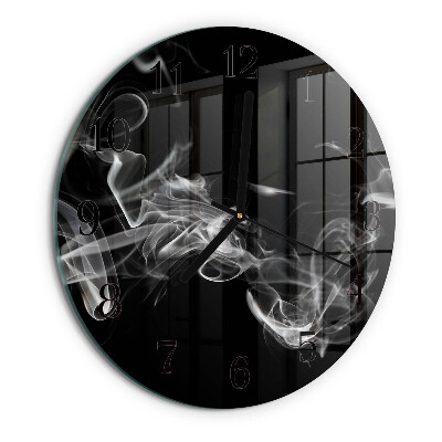 Reloj de pared redondo Fumar