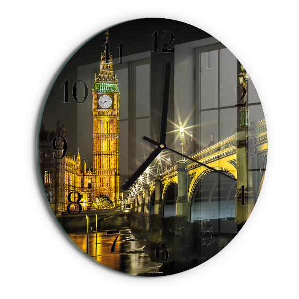 Reloj de pared redondo Londres