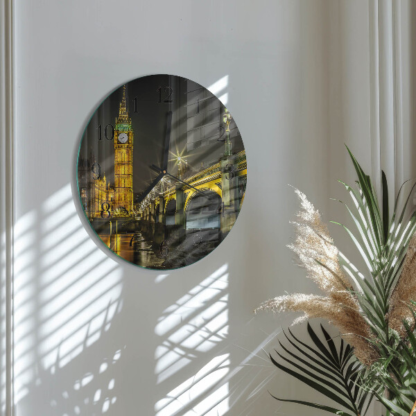 Reloj de pared redondo Londres