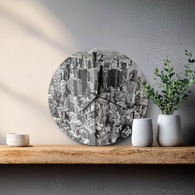 Reloj de pared redondo Horizonte