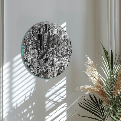 Reloj de pared redondo Horizonte