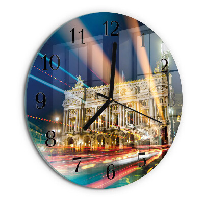 Reloj de pared redondo Luz