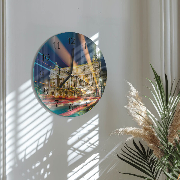 Reloj de pared redondo Luz