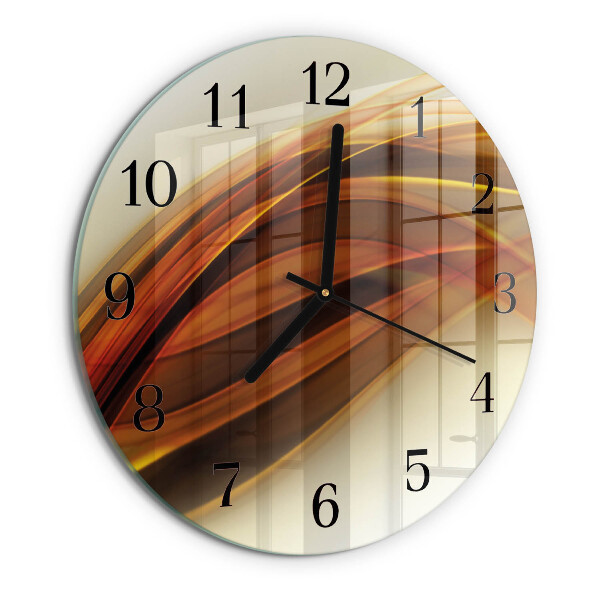 Reloj de pared redondo Abstracción