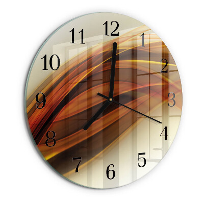 Reloj de pared redondo Abstracción