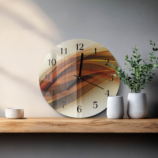 Reloj de pared redondo Abstracción