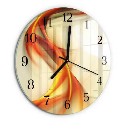 Reloj de pared redondo Abstracción