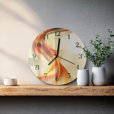 Reloj de pared redondo Abstracción