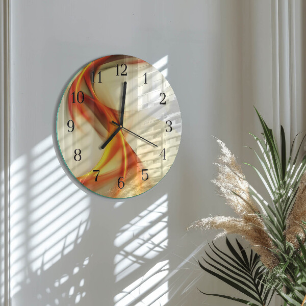 Reloj de pared redondo Abstracción