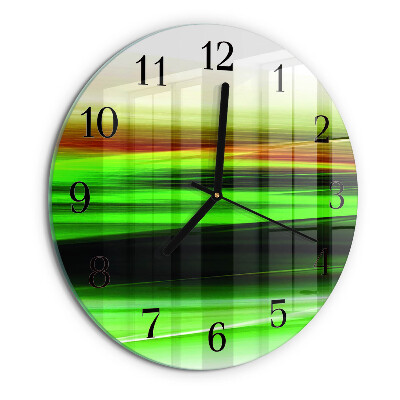 Reloj de pared redondo Abstracción