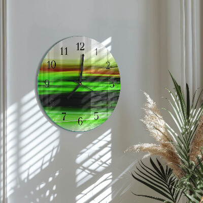 Reloj de pared redondo Abstracción