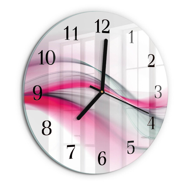Reloj de pared redondo Abstracción