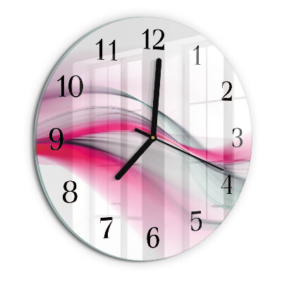 Reloj de pared redondo Abstracción