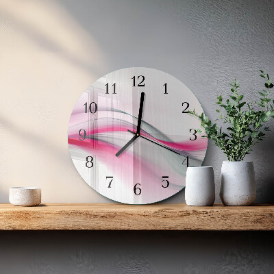 Reloj de pared redondo Abstracción