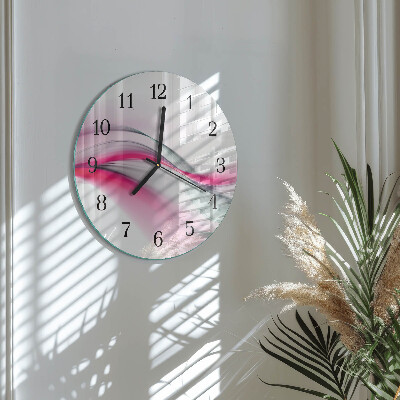 Reloj de pared redondo Abstracción
