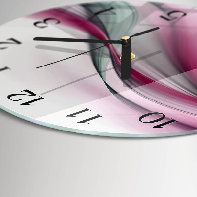 Reloj de pared redondo Abstracción