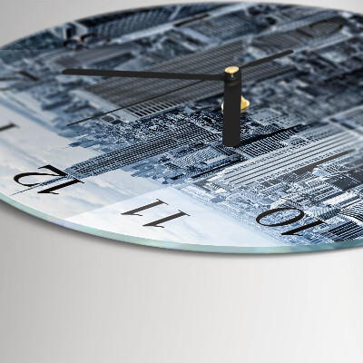 Reloj de pared redondo Ciudad