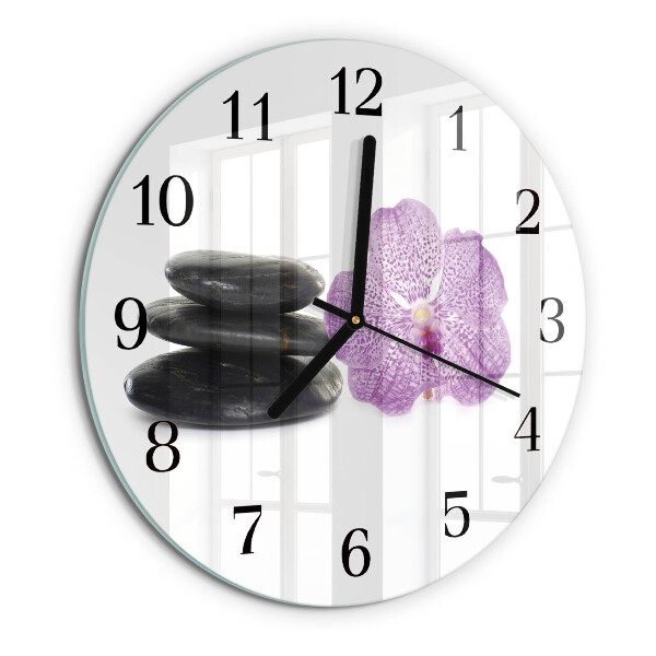 Reloj de pared redondo Piedras