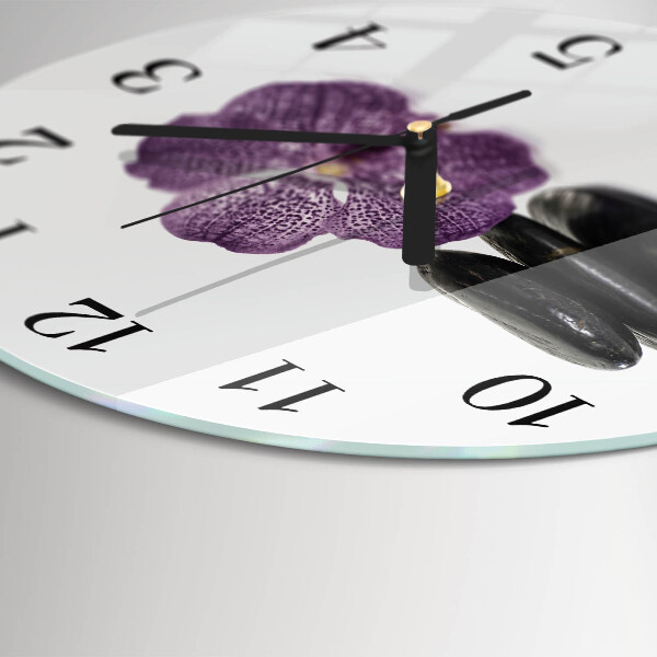 Reloj de pared redondo Piedras