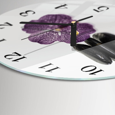 Reloj de pared redondo Piedras