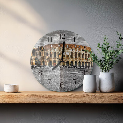 Reloj de pared redondo Coliseo