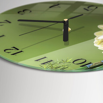 Reloj de pared redondo Lirio