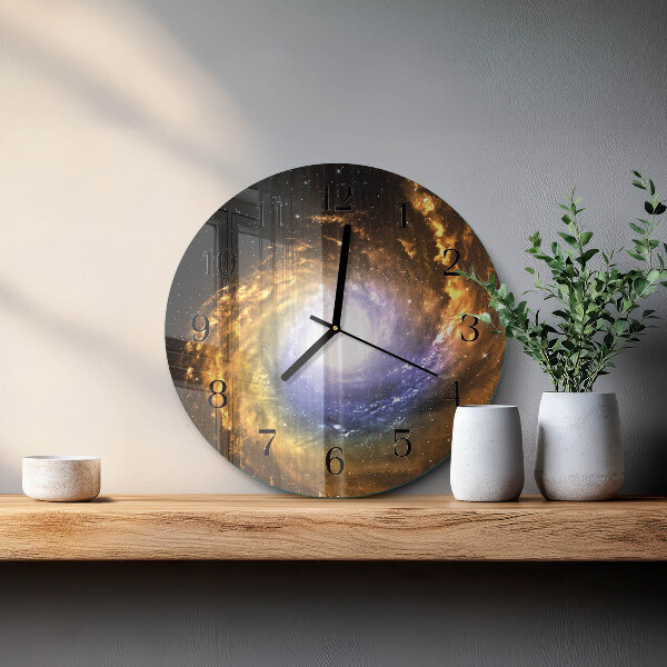 Reloj de pared redondo Cosmos