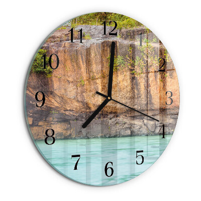 Reloj de pared redondo Acantilado