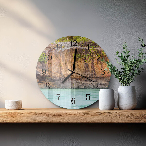 Reloj de pared redondo Acantilado