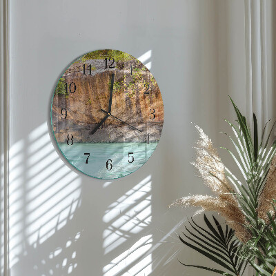 Reloj de pared redondo Acantilado