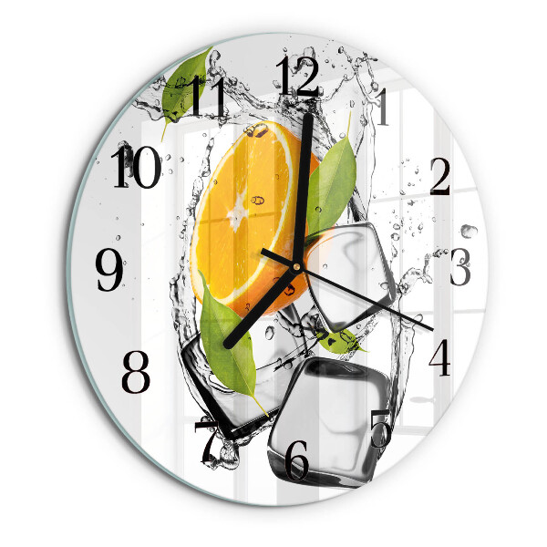 Reloj de pared redondo Hielo