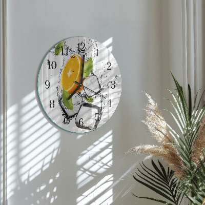 Reloj de pared redondo Hielo
