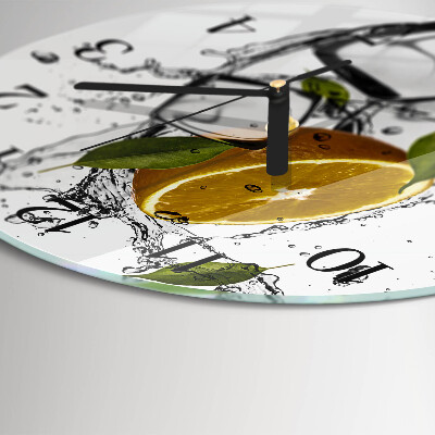 Reloj de pared redondo Hielo