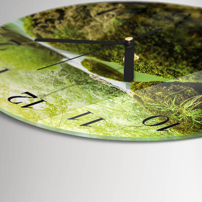 Reloj de pared redondo Naturaleza