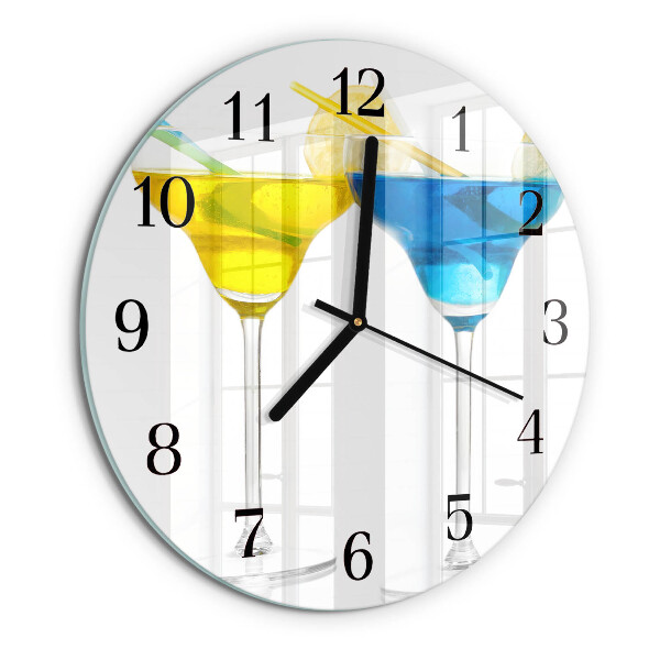Reloj de pared redondo Cóctel