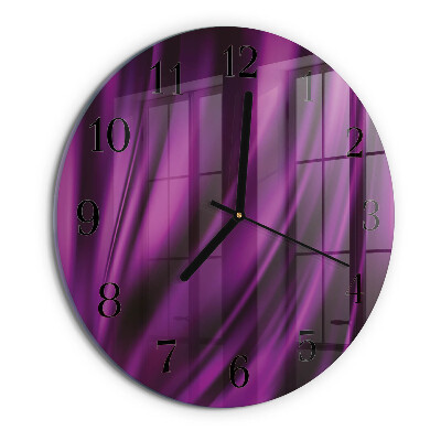 Reloj de pared redondo Abstracción