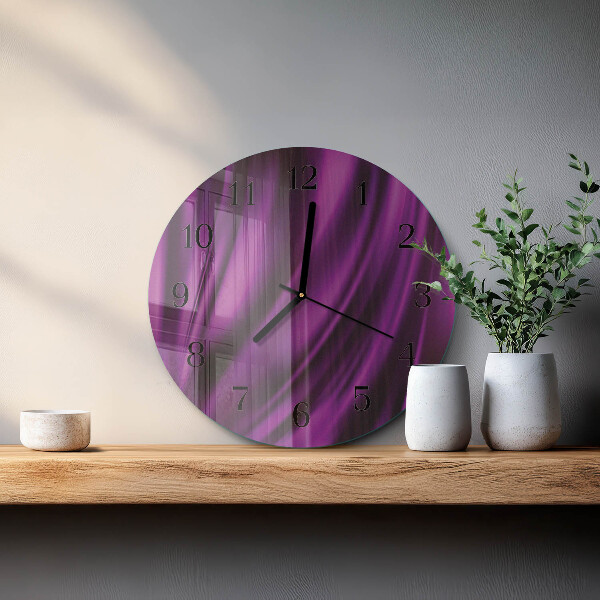 Reloj de pared redondo Abstracción