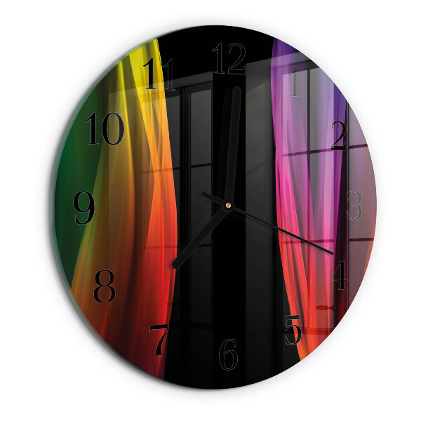 Reloj de pared redondo Abstracción