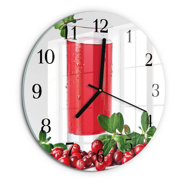 Reloj de pared redondo arándanos