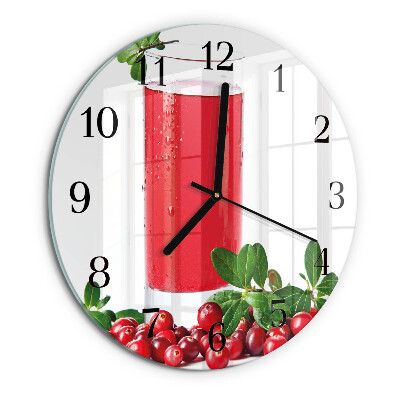 Reloj de pared redondo arándanos